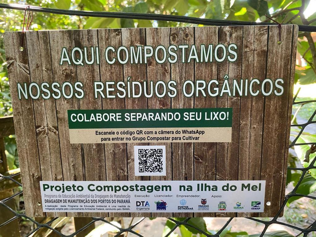 Pousada Sol E Mar Ilha do Mel Bagian luar foto